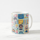 anime-student koffiemok (Voorkant rechts)