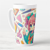 anime-student latte mok (Linkerhoek)