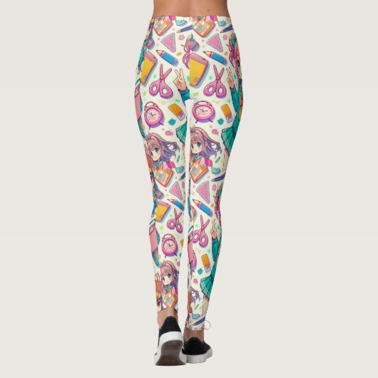 anime-student leggings (Achterkant)