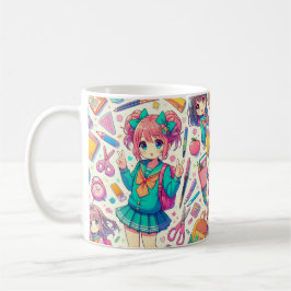 anime studente koffiemok