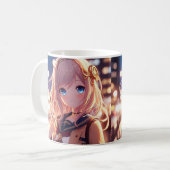 anime studente koffiemok (Voorkant links)