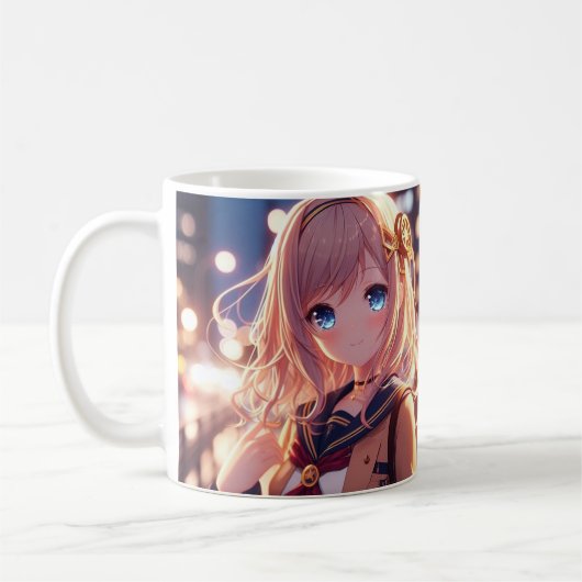anime studente koffiemok (Links)