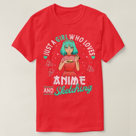 Anime Stuff T-shirt (Design voorkant)