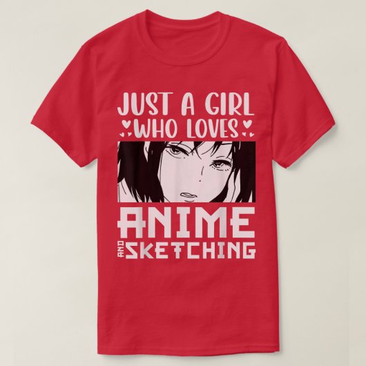Anime Stuff T-shirt (Design voorkant)