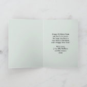 Anime Style Angel Christmas Kaart (Binnen)