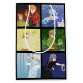 Anime Style Elements Gift Bag Medium Cadeauzakje (Voorkant)