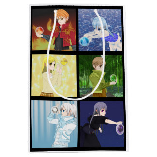 Anime Style Elements Gift Bag Medium Cadeauzakje