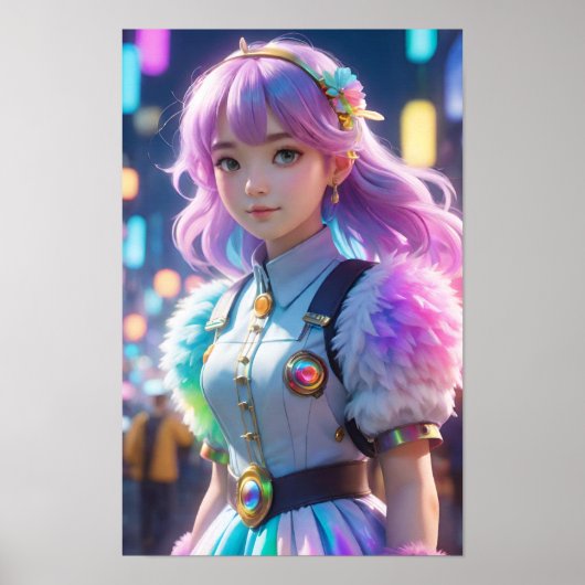 Anime Style Poster (Voorkant)