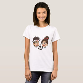 Anime Style soccer Couple T-shirt
