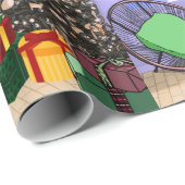 Anime Style Wrapping Paper Cadeaupapier (Rol Hoek)