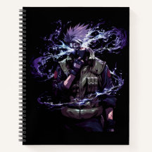 Anime Style Zwart: Kakashi Hatake Spiral Hoesje