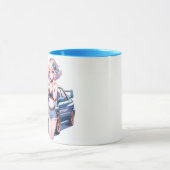 Anime Subaru WRX Mok (Midden)