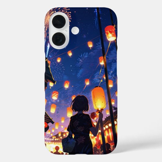 Anime Summer Festival Night Case-Mate iPhone Case (Achterkant)