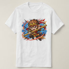 Anime Sun Wukong Monkey King - Reis naar het Weste T-shirt