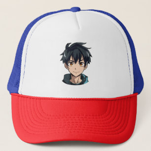 Anime Superkracht Delight - Jongeman Karakter Trucker Pet