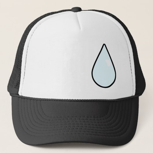 Anime Sweatdrop Trucker Hat Pet (Voorkant)