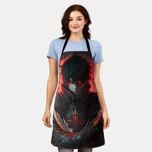 Anime Sword Warrior Schort (Gedragen)