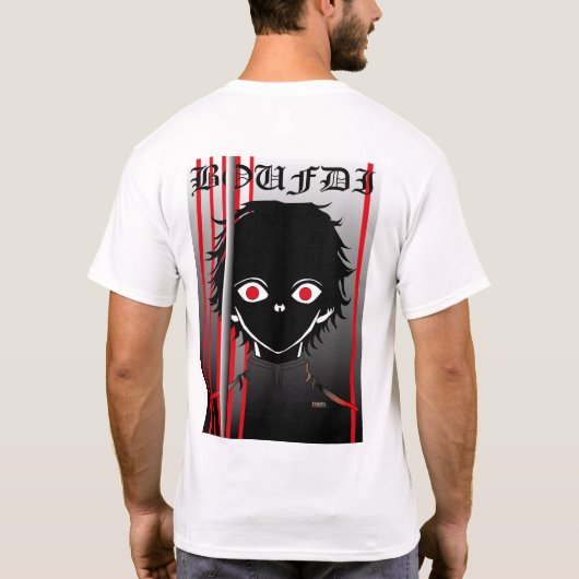 anime t-shirt (Achterkant)
