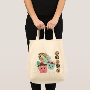 Anime Tea Party kawaii taart - Tote Bag