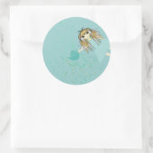 Anime Tea Party Ronde Sticker (Tas)