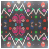 Anime-tekens Bright ontwerp Stof (Swatch)