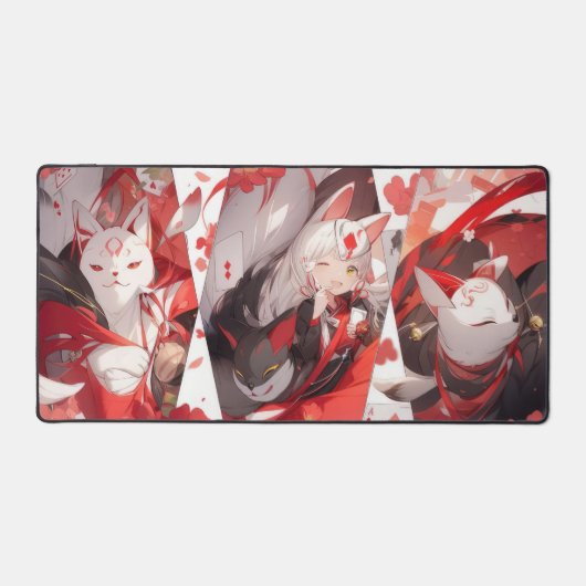 anime-tekens bureaumat (Voorkant)