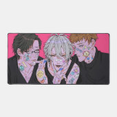 anime-tekenstijl bureaumat (Voorkant)