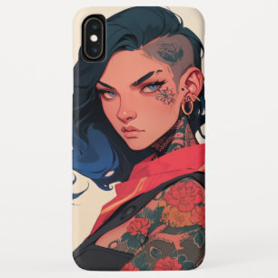 Anime Telefoon Case - Cool Girl