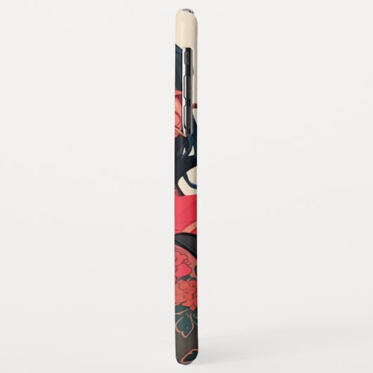 Anime Telefoon Case - Cool Girl (Achterkant/links)