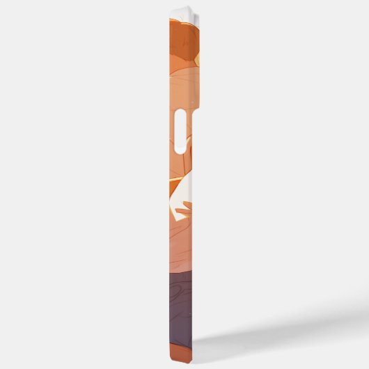 Anime Telefoon Case - Dozing Off in de klas (Achterkant / Rechts)