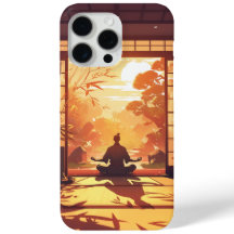 Anime Telefoon Case - Vechtsporter Mediteren
