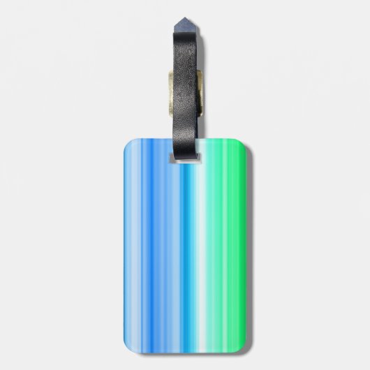 Anime Tennis Characters Bagagelabel (Achterkant verticaal)