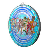 Anime Tennis Characters Dartbord (Voorkant Rechts)