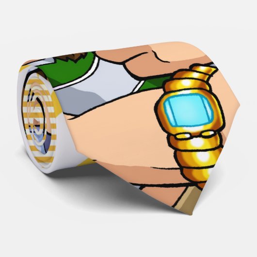 Anime Tennis Characters Stropdas (Opgerold)