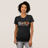 Anime Tennis Characters T-shirt (Voorkant volledig)