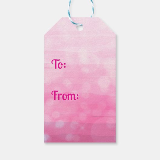 Anime Thema Verjaardagsmeisje Cadeaulabel (Achterkant)