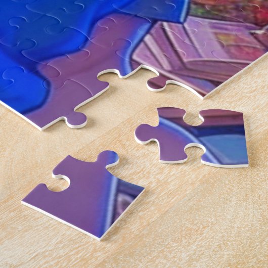 Anime Theme Twin Girl's Legpuzzel (Zijkant)