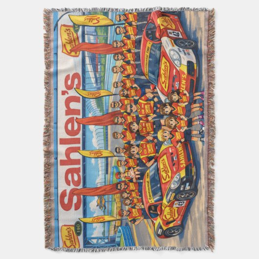 Anime throw blanket deken (Voorkant Verticaal)