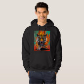 anime tijger hoodie (Voorkant volledig)