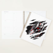 Anime Tijger Ogen Door Krassen Planner (Display)
