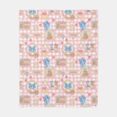 Anime Tom en Jerry Bakery Patroon Fleece Deken (Voorkant)