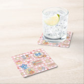 Anime Tom en Jerry Bakery Patroon Kartonnen Onderzetters (Insitu)