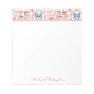 Anime Tom en Jerry Bakery Patroon Notitieblok