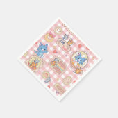 Anime Tom en Jerry Bakery Patroon Servet (Hoek)