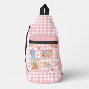 Anime Tom en Jerry Bakery Patroon Sling Bag