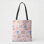 Anime Tom en Jerry Bakery Patroon Tote Bag (Voorkant)
