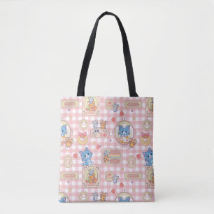 Anime Tom en Jerry Bakery Patroon Tote Bag
