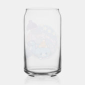 Anime Tom en Jerry Dreamy Nights Blikvorm Glas (Achterkant)