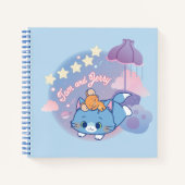 Anime Tom en Jerry Dreamy Nights Notitieboek (Voorkant)