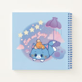 Anime Tom en Jerry Dreamy Nights Notitieboek (Achterkant)